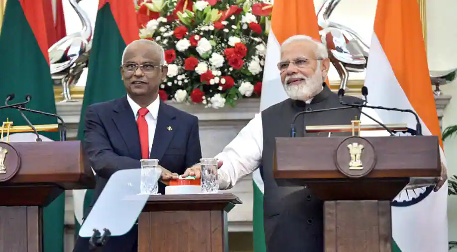 Maldives President Trail to: India pronounces deliverables on Defence, Infra; extends particular gesture