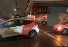 Cruise robotaxis blocked a avenue in San Francisco after a storm downed timber and wires