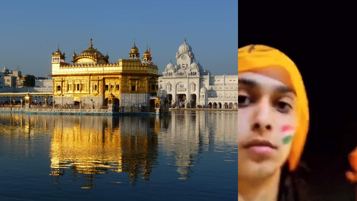 Lady allegedly stopped from entering Golden Temple over tricolour face paint. Peek viral video right here