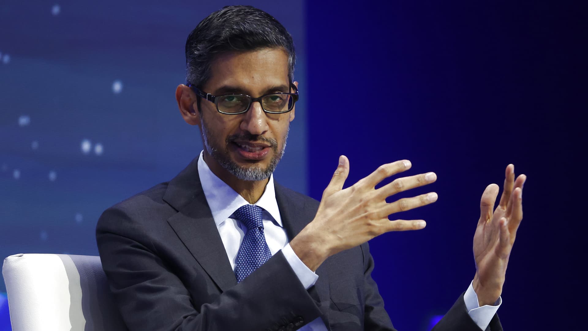 Google CEO Sundar Pichai compares AI to native climate switch at APEC CEO Summit