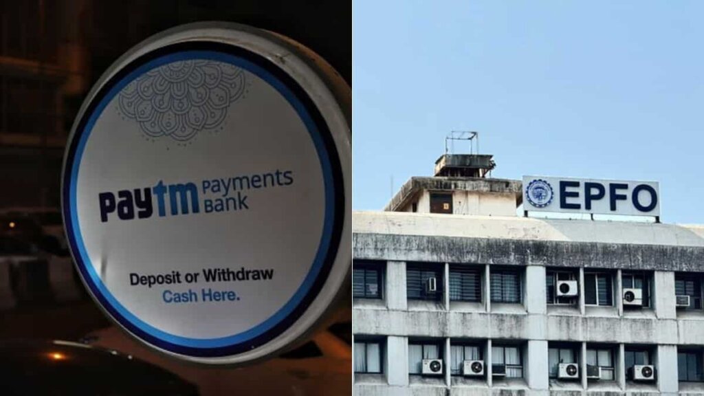 More bother for Paytm, EPFO blocks transactions into accounts linked with Paytm Payments Monetary institution