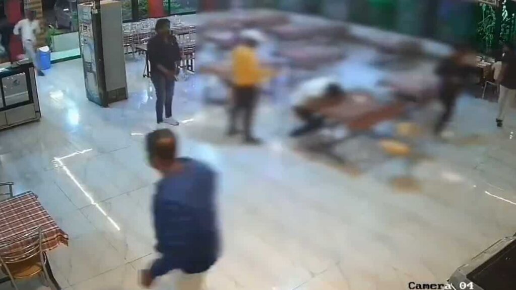 VIDEO: Property dealer shot, hacked and beaten up in suspected gang rivalry at freeway eatery come Pune