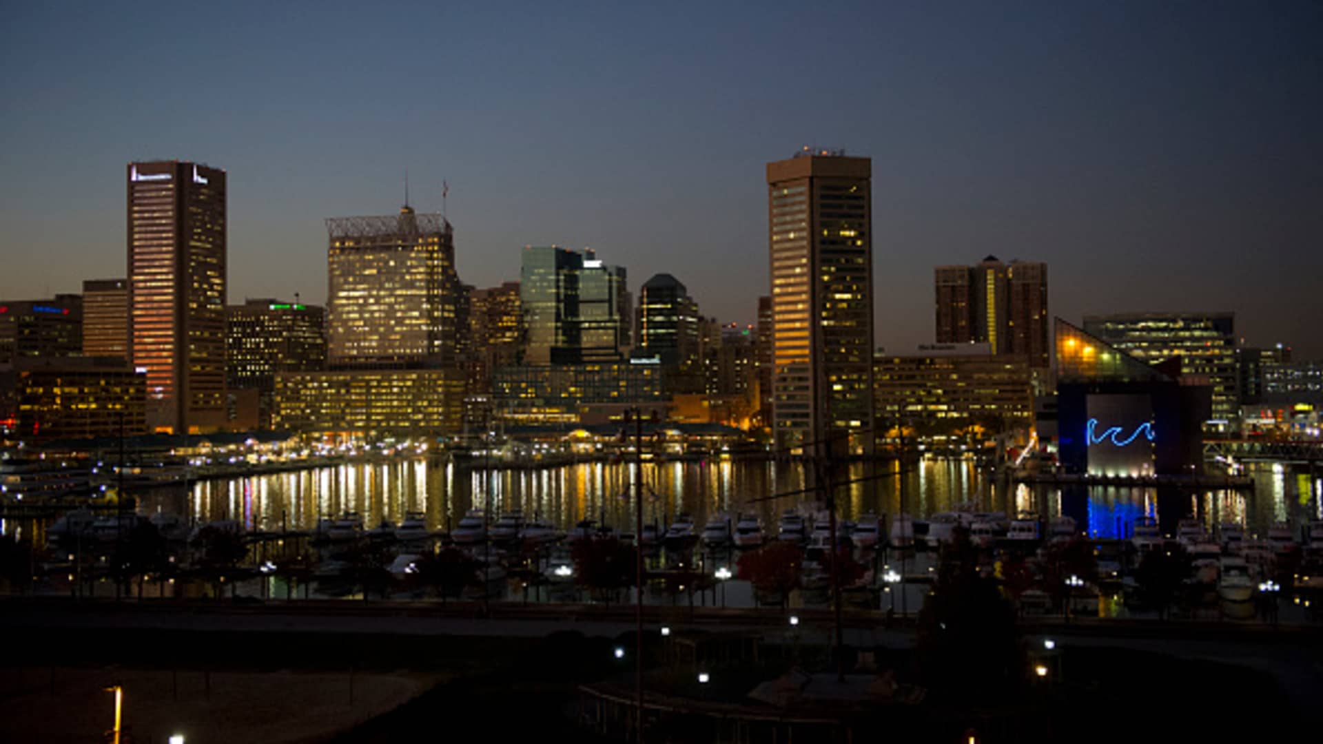 Predominant bridge in Baltimore collapses after being struck by ship