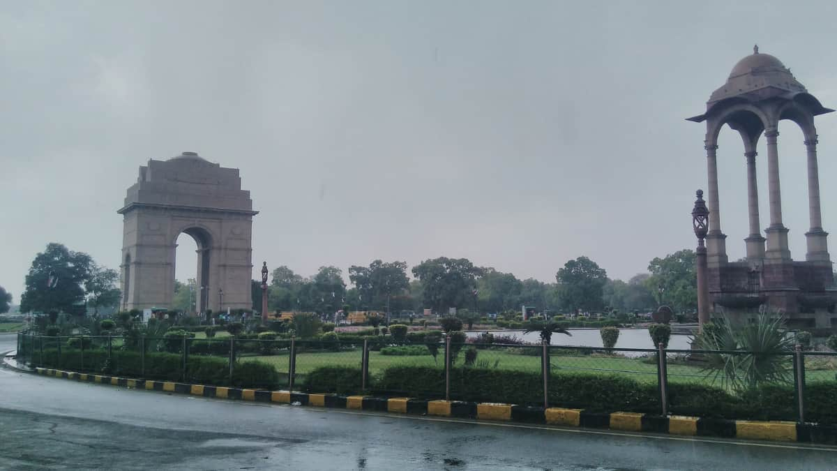 Delhi rain: Sudden storm, showers in national capital field bring relief from sizzling warmth