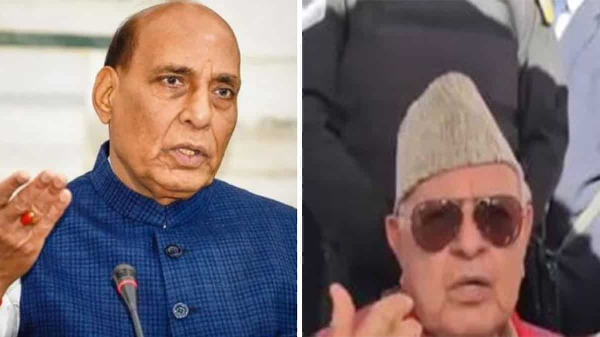 Farooq Abdullah reacts to Rajnath Singh’s impart on PoK, says ‘Pakistan is now not sporting bangles’