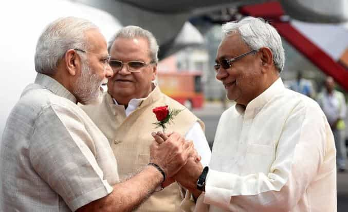 Leer: BJP ally Nitish Kumar goofs up, wants PM Modi turns into ‘CM again’